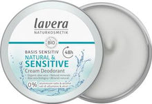 Indlæs billede til gallerivisning LAVERA NATURKOSMETIK - Deo Cream Basis Sensitive 50 ml.