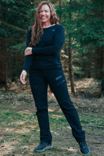 Indlæs billede til gallerivisning BARA- Black Alpine Hiking Pants
