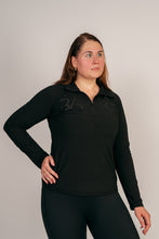 Indlæs billede til gallerivisning BARA -Black Ribbed Long Sleeve