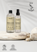 Indlæs billede til gallerivisning BYOMS - WOOL & SILK - PROBIOTIC LAUNDRY LIQUID - Fleur Blanche - with silk extract 400 ML
