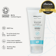 Indlæs billede til gallerivisning GREEN PEOPLE - MOISTURISING AFTER SUN WITH INSECT REPELLENT 100ML