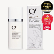Indlæs billede til gallerivisning AGE DEFY+ BRIGHTENING MOISTURISER 30ML (Kann bæði brúkast sum dag-/náttkrem)