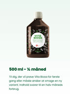 Indlæs billede til gallerivisning VITA BIOSA - BÆR - 500ml / 1000ml / 3 Liter (økologisk drik fermenteret med kulturer af bifido- og mælkesyrebakterier, ekstrakt fra 19 økologiske urter)