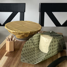 Indlæs billede til gallerivisning NEWBEING: Bivoks Madindpakning 3-pack (Vel ímillum: Grønt, blátt, gult ella beige)