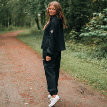 Indlæs billede til gallerivisning BARA - Black Lounge Waffle Jogger