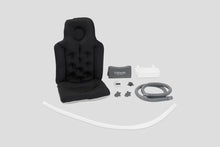 Indlæs billede til gallerivisning TUBFAMILY - Special edition Foldebadekar til voksne med låg, digital termometer og fodmassage - 150 cm - Grå - XL (Inkl. pude, ekstra prop og slange)