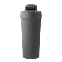 Indlæs billede til gallerivisning AYA&IDA - Shaker Bottle - Dark Grey - 750ML (Den lille bold, til at mixe proteinpulveret med, medfølger)