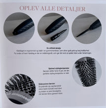Indlæs billede til gallerivisning HH Simonsen - HEAT BRUSH XXL, 53 MM (Når børsten opvarmes af hårtørrer til over 60°C, skifter farven fra sort til grå for at indikere, at børstens overflade aktivt former dit hår) - JÚST KOMIÐ