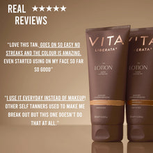 Indlæs billede til gallerivisning VITA LIBERATA - Tinted Tanning Lotion 200 ml - MEDIUM (Selvbrunerlotion med guidefarve)