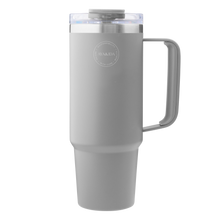 Indlæs billede til gallerivisning AYA&IDA - Thermo Cup with Straw - Light Grey - 885ML