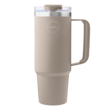 Indlæs billede til gallerivisning AYA&IDA - Thermo Cup with Straw - Cream Beige - 885ML