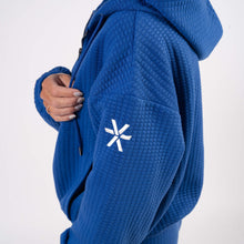 Indlæs billede til gallerivisning BARA - Blueberry Lounge Waffle Hoodie