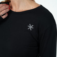 Indlæs billede til gallerivisning BARA - Black Baselayer Long Sleeve