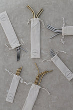 Indlæs billede til gallerivisning AYA&IDA - Reusable Smoothie Straw – Gold