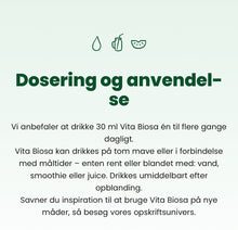 Indlæs billede til gallerivisning VITA BIOSA - ORIGINAL - 500ml / 1000ml / 3 Liter bag-in-box (økologisk drik fermenteret med kulturer af bifido- og mælkesyrebakterier, ekstrakt fra 19 økologiske urter)
