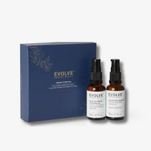 Indlæs billede til gallerivisning Evolve - GÁVUSETT Dreamy Hydration (Hyaluronic Serum 30ml + Kalahari Dream Cleansing Oil 30ml)