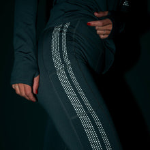 Indlæs billede til gallerivisning BARA - Dark Grey Stripe Winter Tights