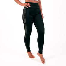 Indlæs billede til gallerivisning BARA - Black Stripe Winter Tights