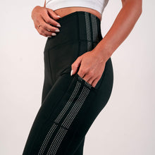 Indlæs billede til gallerivisning BARA - Black Stripe Winter Tights