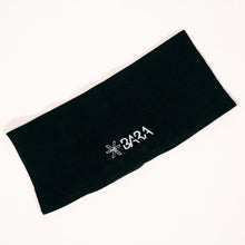Indlæs billede til gallerivisning BARA - Black Merino Wool Headband