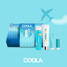 Indlæs billede til gallerivisning SPAR meira enn 50%: "Exp. date okt. 2025 á andlitskreminum - restin í 2026" - COOLA Signature 4 Piece Travel Kit