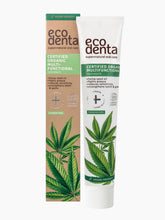Indlæs billede til gallerivisning ECODENTA - ORGANIC Multifunctional Toothpaste with Hemp Oil - 75 ml - UTTAN FLUOR