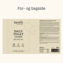 Indlæs billede til gallerivisning BYOMS - PROBIOTIC DAILY TOILET CLEANER – Cristal de Mer - 480 ml