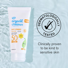 Indlæs billede til gallerivisning GREEN PEOPLE - ORGANIC CHILDREN LAVENDER SUN CREAM SPF50 100ML - NÝTT !!!