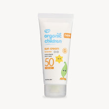 Indlæs billede til gallerivisning GREEN PEOPLE - ORGANIC CHILDREN LAVENDER SUN CREAM SPF50 100ML - NÝTT !!!