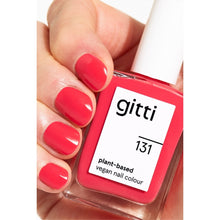 Indlæs billede til gallerivisning gitti Nail Polish 131 - Bright Red, 15 ml