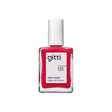 Indlæs billede til gallerivisning gitti Nail Polish 131 - Bright Red, 15 ml