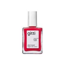 Indlæs billede til gallerivisning gitti Nail Polish 131 - Bright Red, 15 ml
