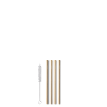 Indlæs billede til gallerivisning AYA&IDA - Reusable Short Straw – Gold