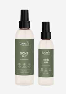 BYOMS - HOME MIST – PROBIOTIC AROMA THERAPY - Tea Tree & Lemon Grass (vel ímillum) 100/200 ml
