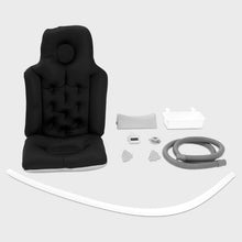 Indlæs billede til gallerivisning TUBFAMILY - Foldebadekar til voksne - Med låg - 143cm/Grå (300 cm luksusslange, sort badepude samt ekstra prop inkl.)