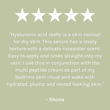 Indlæs billede til gallerivisning EVOLVE - HYALURONIC SERUM 200 - 10/30 ml - alle hudtyper