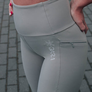 BARA - Stone Icon Tights (to lommer m/lynlås)