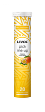 Indlæs billede til gallerivisning Livol - Pick me Up m. tropisk frugt (20 stk. brusetabletter)