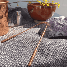 Indlæs billede til gallerivisning Tungeskraber i kobber