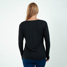 Indlæs billede til gallerivisning BARA - Black Baselayer Long Sleeve