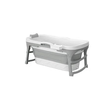 Indlæs billede til gallerivisning TUBFAMILY - Foldebadekar til voksne - 118cm/Grå