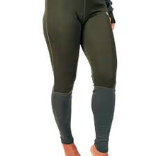 Indlæs billede til gallerivisning BARA - Olive High Waist 100% Merino Wool Pant
