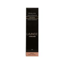 Indlæs billede til gallerivisning LAVINDE Copenhagen - Natural Glow Liquid Foundation 30 ML - 209N Cool Beige