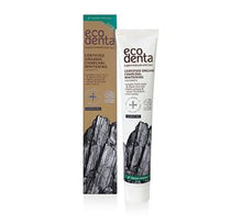 Indlæs billede til gallerivisning ECODENTA - ORGANIC Charcoal Whitening Toothpaste - 75 ml - UTTAN FLUOR