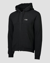 Indlæs billede til gallerivisning SPAR 20%: ICANIWILL - Essential Zipper Hoodie Black Men (XL er eftir)