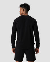 Indlæs billede til gallerivisning SPAR 25%: ICANIWILL - Essential Long Sleeve Black Men (XL & XXL eftir í løtuni)