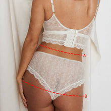 Indlæs billede til gallerivisning FABIENNE BODYSTOCKING CREME - UNDERPROTECTION (Bert 1 stk. XS &amp; 1 stk. S eftir)
