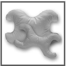 Indlæs billede til gallerivisning Save My Face SÆT: Stor og lille pude med 100% bomuldsbetræk - GREY