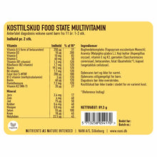 Indlæs billede til gallerivisning NANI - Multivitamin food state 150 kapsler (til 75 - 150 dages forbrug )