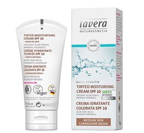 LAVERA NATURKOSMETIK - Day Cream Tinted SPF 10 Medium Skin